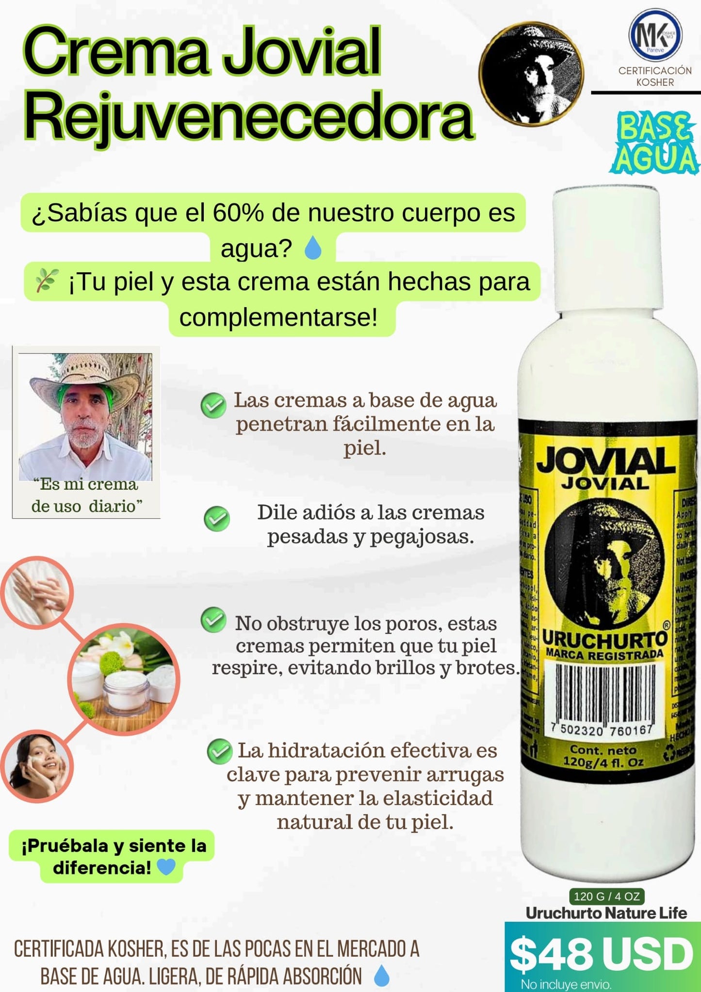 CREMA JOVIAL REJUBENECEDORA